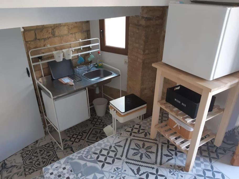 Precioso Apartamento Con A/A En Ruzafa Con Terracita Privada Y Acceso A Un Jardin, Para 2-3 Personas Valence Extérieur photo