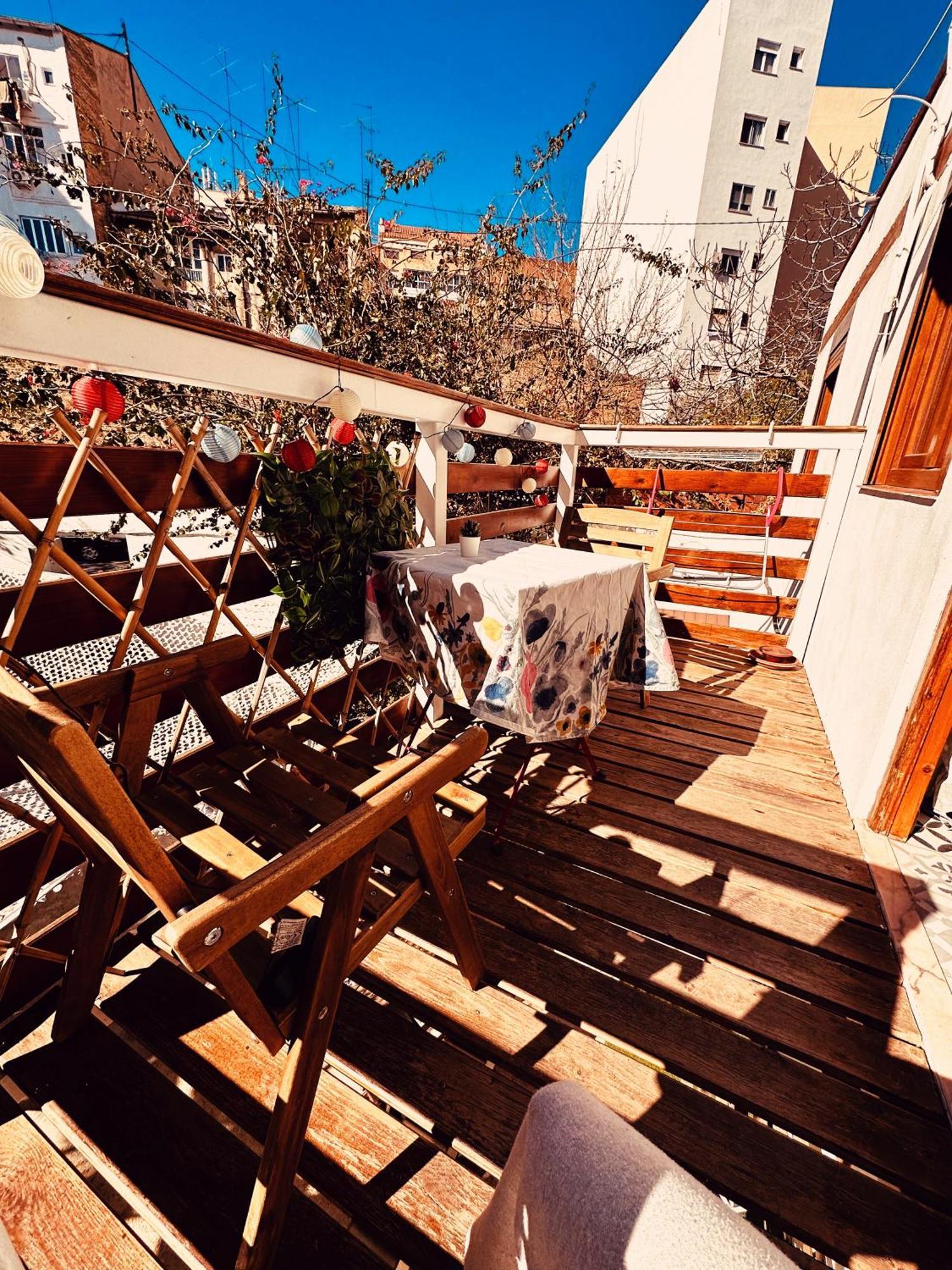 Precioso Apartamento Con A/A En Ruzafa Con Terracita Privada Y Acceso A Un Jardin, Para 2-3 Personas Valence Extérieur photo